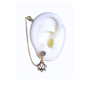Pendientes FLOR DE LOTO - Gold