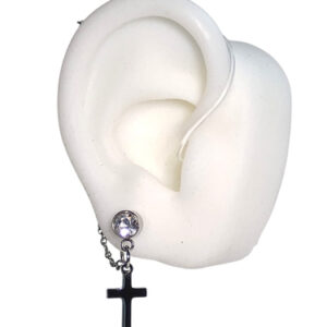 Pendientes CRUZ - Silver